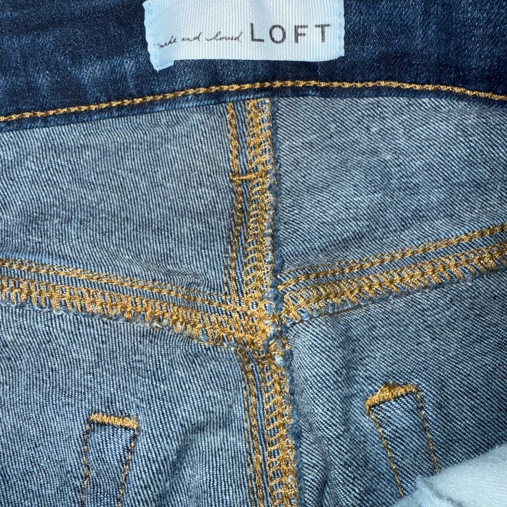 Sold!     LOFT Blue Jeans - Picture 2 of 6